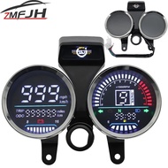 Tachometer Kelajuan Motosikal Untuk Suzuki GN 125, Pemasangan Meter Digital, Speedometer, Odometer, 