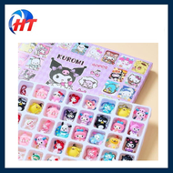 Hidden box 40 món đồ chơi Kuromi bí mật có 4 ô dây móc khoá-HT