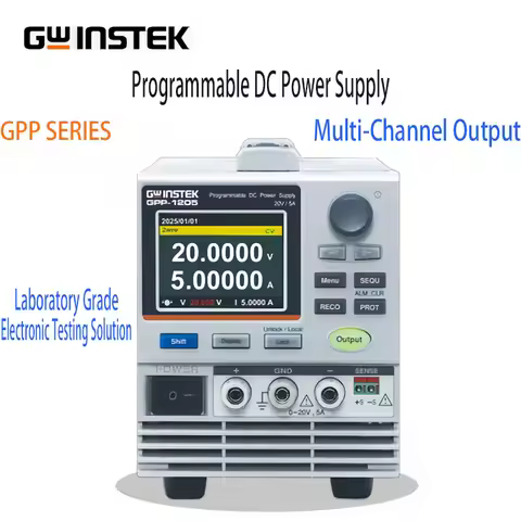 GWINSTEK GPP-1323/1205/1326 Programmable Linear DC Power Supply High Precision Laboratory Power Supp
