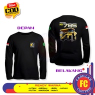 PT PAMAPERSADA KOMATSU HD 785 DB Long Sleeve Distro T-Shirt