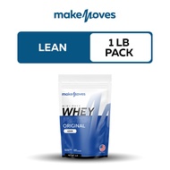 MakeMoves Whey Protein Isolate Mini Sets สูตรลีนไขมัน โปรตีนสูง ไม่มีน้ำตาล ทานง่าย