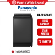 Panasonic 15.5KG TD Inverter Top Load Fully Washer NA-FD155X3BT (Black Silver)