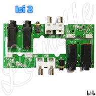 DIY PCB input Audio, stereo 6.5mm input, 3.5 input, RCA input