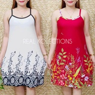 DASTER SENEPA SPAGHETTI PAMBAHAY DRESS