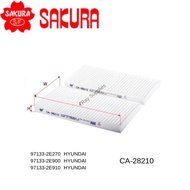 SAKURA CABIN FILTER CA28210 HYUNDAI TUCSON 2.0 2004 , KIA Sportage II 2.0 2004 ,Cerato 08^,Forte 08^