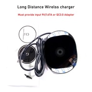 20mm Long Distance Wireless Charger invisible marble desktop furniture table hidden adsorption For i