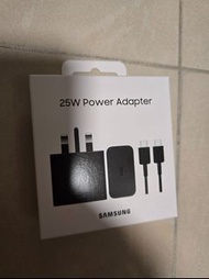 三星原裝 25W 旅行充電器 連專用充電線
