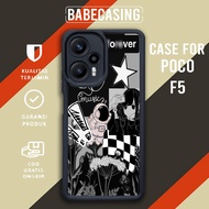 HP Babe Case poco F5 Casing poco F5 [ AESTHE BOX] Case Glossyhp Casing Hardcase Softcase