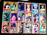 初版美少女戰士Sailormoon本彈5至9代散白咭卡 非小魔女百變小櫻咕嚕咕嚕龍珠閃咭卡