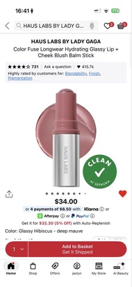 haus labs blush glassy hibiscus