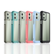 For Motorola Moto G54 G84 G34 G13 G23 G53 Case Luxury Silicone Clear Bumper New TPU Transparent Shoc