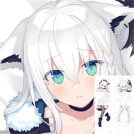 Hololive VTuber Shirakami Fubuki Girl Cute Japanese Pillowcase Pillow Case Cover Decorative Bedding 