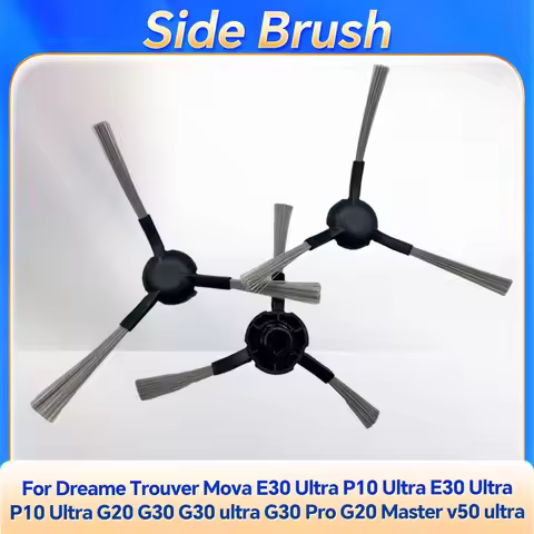Side brush For Dreame Trouver Mova E30 Ultra P10 Ultra E30 Ultra P10 Ultra G20 G30 G30 ultra G30 Pro