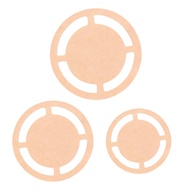 Angelorid| 3Pcs Pottery Foot Ring Tool Set, Clay Foot Maker for Precise Trimming, 4cm 6cm 8cm Molds 