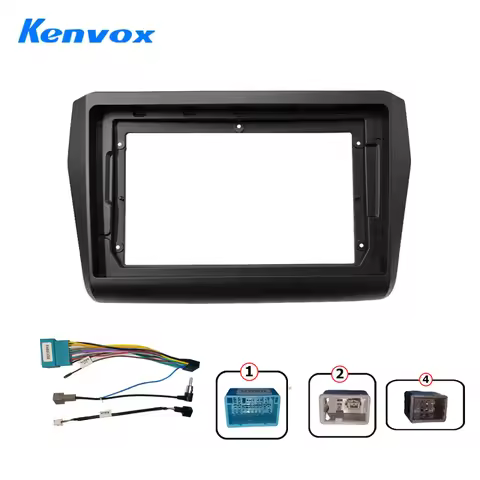 Car Radio Fascia Installation Panel For Suzuki Swift 5 2016 2017 2018 2019 2020 2 Din Stereo Mountin