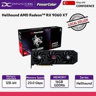 PowerColor Hellhound AMD Radeon™ RX 9060 XT 16GB GDDR6 Graphics Card - RX9060XT 16G-L/OC