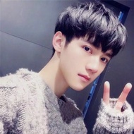 WIG RAMBUT PALSU PRIA GAYA VOGUE KOREA PENDEK WIG COWOK LAKI LAKI / WIG KOREA PENDEK BELAH CEPAK DEP