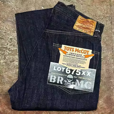 TOYS McCOY Limited 675XX INDIGO Jeans