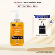 Sữa rửa mặt cho DA DẦU MỤN Neutrogena Oil-Free Acne Wash 175ml