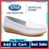 รองเท้าแตะผู้หญิงหนัง Scholl รองเท้าแตะ Scholl รองเท้าสตรี Kasut Scholl รองเท้าแตะสตรี Scholl รองเท้าแตะสำหรับผู้หญิงรองเท้าลำลอง Scholl รองเท้าส้นเตี้ยผู้หญิง