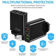 65W 充電器轉接器 2 個 3.1A USB 多口充電頭 PD15，20W+QC3.0 USB A 壁插充電器 2ndckp sasckp 1949 65W Charger Adapter 2 3.