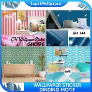 Aesthetic/ Wall Paper 3D/ Wall Paper Motif Wall Paper 45cmx8m