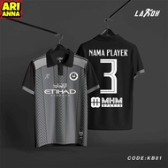 【Free Custom Name & Number】2024 NEW Design Jersey Baju Futsal Football Jersey Jerseys Baju Lelaki Te