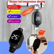 【0~99℃ Water Temperature Show 】Shower Thermometer/ Led Digital Display