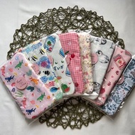 拼拼布。手作 - 幼稚園生日禮物手帕巾