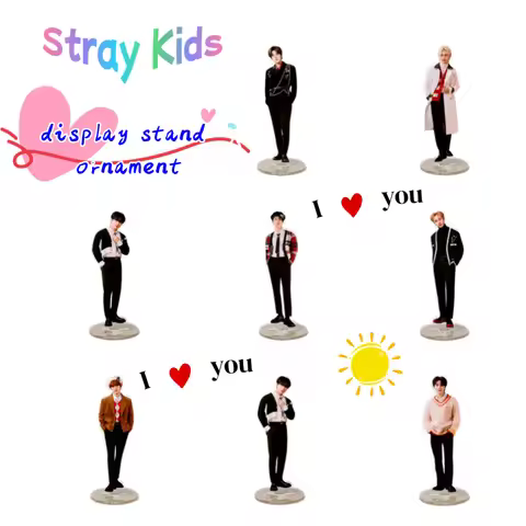 SKZOO Stray Kids Bangchan High-Value Creative Personality Standee Display Acrylic Super Cool Desk Or