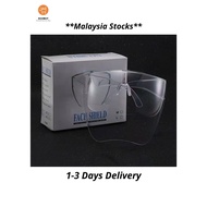 [Ready Stock] Face shield transparent face mask Oversize Face Shield adult Acrylic sheild large Mirr