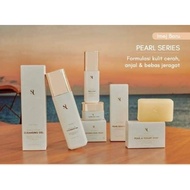 Pearl series set jeragat Sendayu Tinggi - pearl bar soap cleansing gel essence cream powder