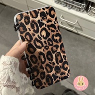 Ins Style Leopard Print Flip Book Phone Case For Samsung Galaxy S25 S24 S23 Ultra A55 A54 A53 A52 A5