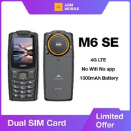 AGM M6 SE Rugged Phone Loud 103dB Speaker 2.4" Screen 4G Dual SIM BT5.1 FM Radio IP68/IP69K-Senior-F