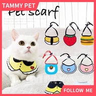 Handmade pet spit towel, cat dog scarf pip, Faye Chai dog, decoration, South Korea dress up cute lov