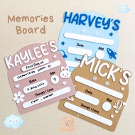 Memories Board | First BoardDAY | School First Day Name Plate