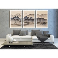 Japanese Wall Art Minimalist Wall Art Set of 3 Wall Art Zen Set of 3 Print Zen Triptych Wall Art