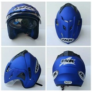 ( BISA COD ) HELM INK DOUBLE VISOR  MERK FNY.FNK PAKING KARDUS EMBOSS SNI