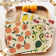MEIGUII Swedish Dishcloths, Colorful Durable Cellulose Sponge Cloth, High Quality Reusable Printing 