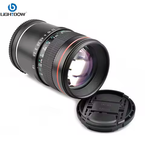 Lightdow 85mm F1.8 Medium Telephoto Portrait Full Frame E Mount Lens for Sony A9 A7R A7S A7 NEX-7 NE