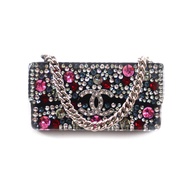 香奈兒 ABF618 Coco Mark 彩色水鑽鏈條包飾胸針，成色極佳，多色，含包裝盒和防塵袋，法國製造，女士款