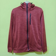 Jaket Tultex Running Maroon LL Second