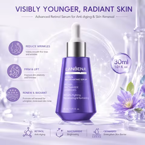 LANBENA New Arrival Retinol Rejuvenating Serum 30ML Moisturizer Serum