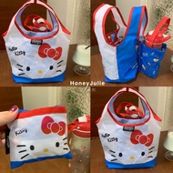 foldable travel bag luggage small recycle bag Spot Japanese Kt Cat Cute Portable Foldable Environmen