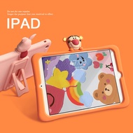 Tiger iPad11 iPad Case Cover Pro11 2018 2020 5th 6th 7th 8th 9th 11th gen generation iPad Case Kids Air Mini 1 2 3 4 5 6 7 8 9 11 th gen iPad Cover for 2019 10.2 Pro 9.7 10.5 11 Inch IPad Case 9.7 2017 2018 iPad3 iPad7 Air1 Air2 Air3 Covers Soft Casing
