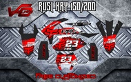 Decals Sticker for Rusi Kry 150/200 Fox Design