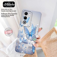 Silicone hp OPPO A5 2025 Latest Fashion Case Butterfly Softcase OPPO A5 2025 Case OPPO A5 2025 Case 