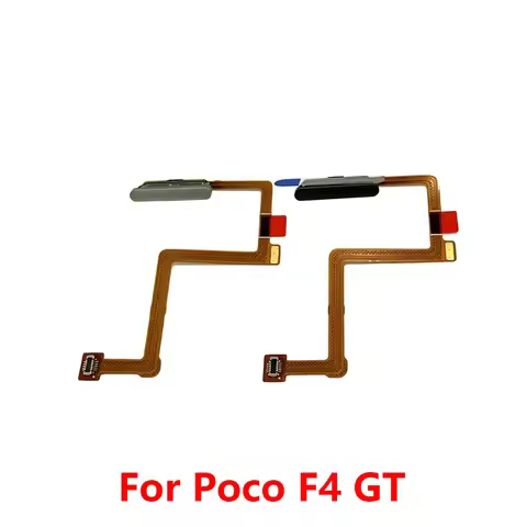 For Xiaomi POCO F4 GT F4 5G Power Button Fingerprint Sensor Flex Cable Repair Parts