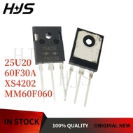 5PCS New quality XS4202 25U20 60F30A MM60F060 TO-3P  Fast recovery diode High Power Field Effect Tub