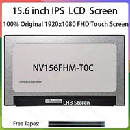 15.6" Slim 40 Pin Laptop Screen NV156FHM-T0C NV156FHM T0C 1920*1080 FHD IPS On-Cell Touch Screen